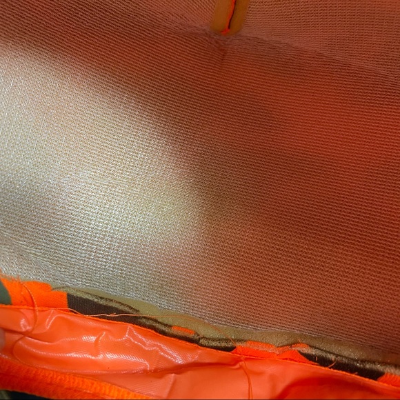 Nissin Orange Camo Snap Back Trucker Cap - Picture 11 of 14